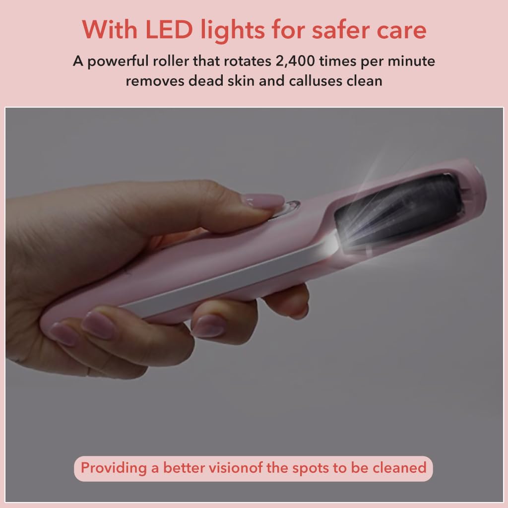 HASTHIP Callus Remover for Feet Electric USB Rechargeable Cordless Foot for Callus & Dead Skin Removal Ajustable Power Cordless Pedicure Device for Foot Callus & Feet Care HASTHIP Callus Remover for Feet Electric USB Rechargeable Cordless Foot for Callus & Dead Skin Removal Ajustable Power Cordless Pedicure Device for Foot Callus & Feet Care